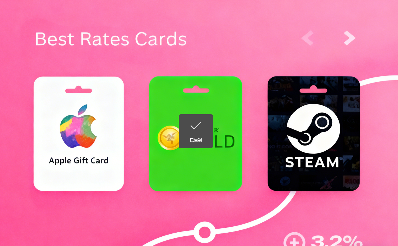 Digital gift cards